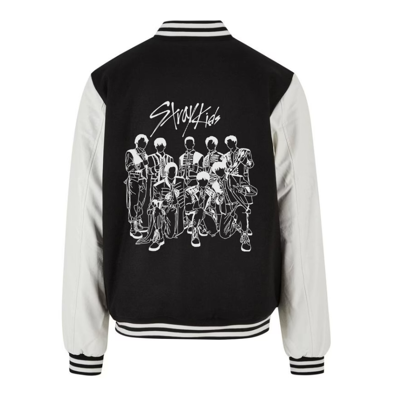 KalaVarsity – Chaqueta Premium K-Pop Unisex (Preventa Exclusiva) - Imagen 19
